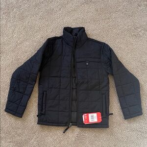 Boy’s Black Quilted Jacket